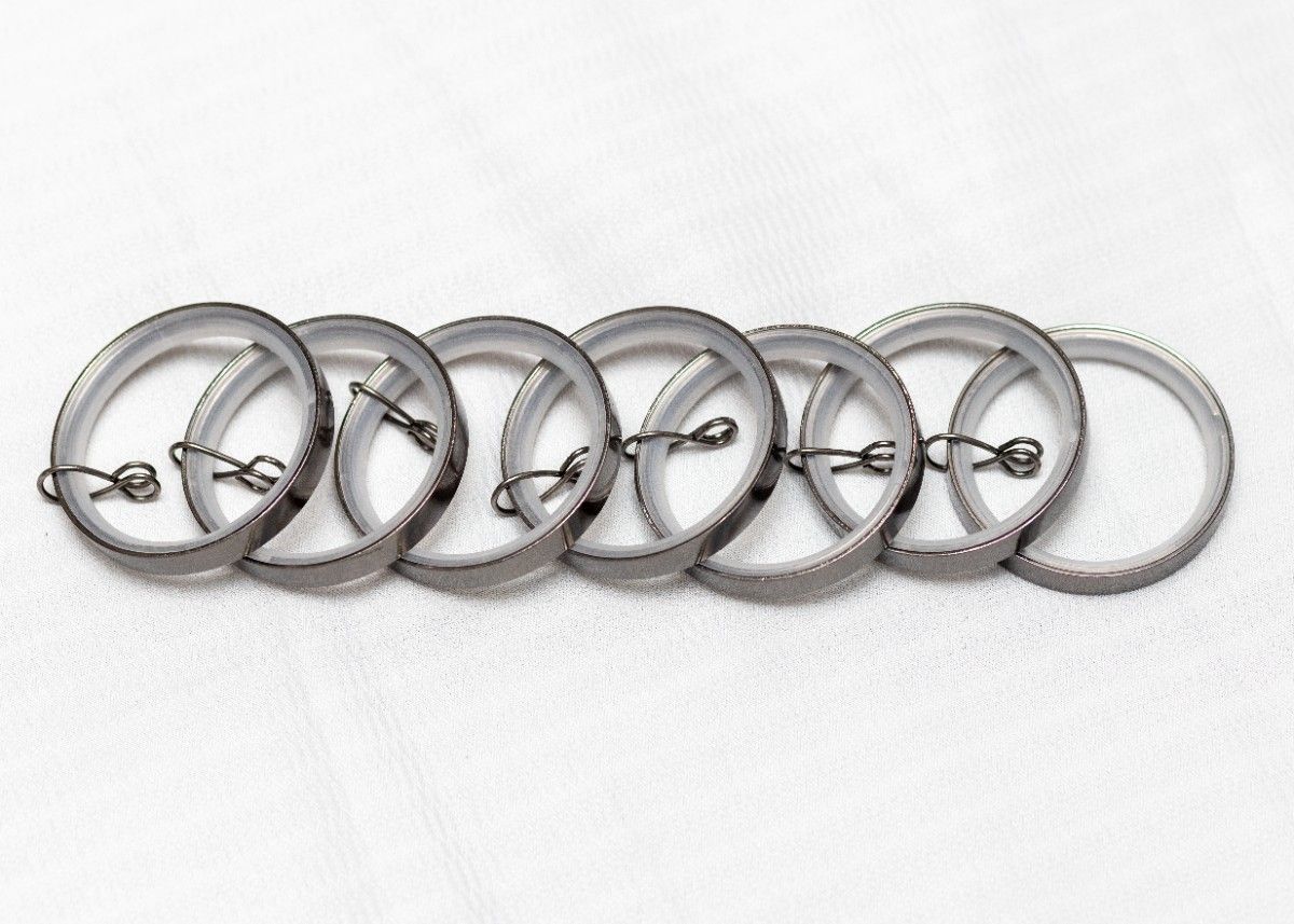 Poles Apart Black Nickel Rings